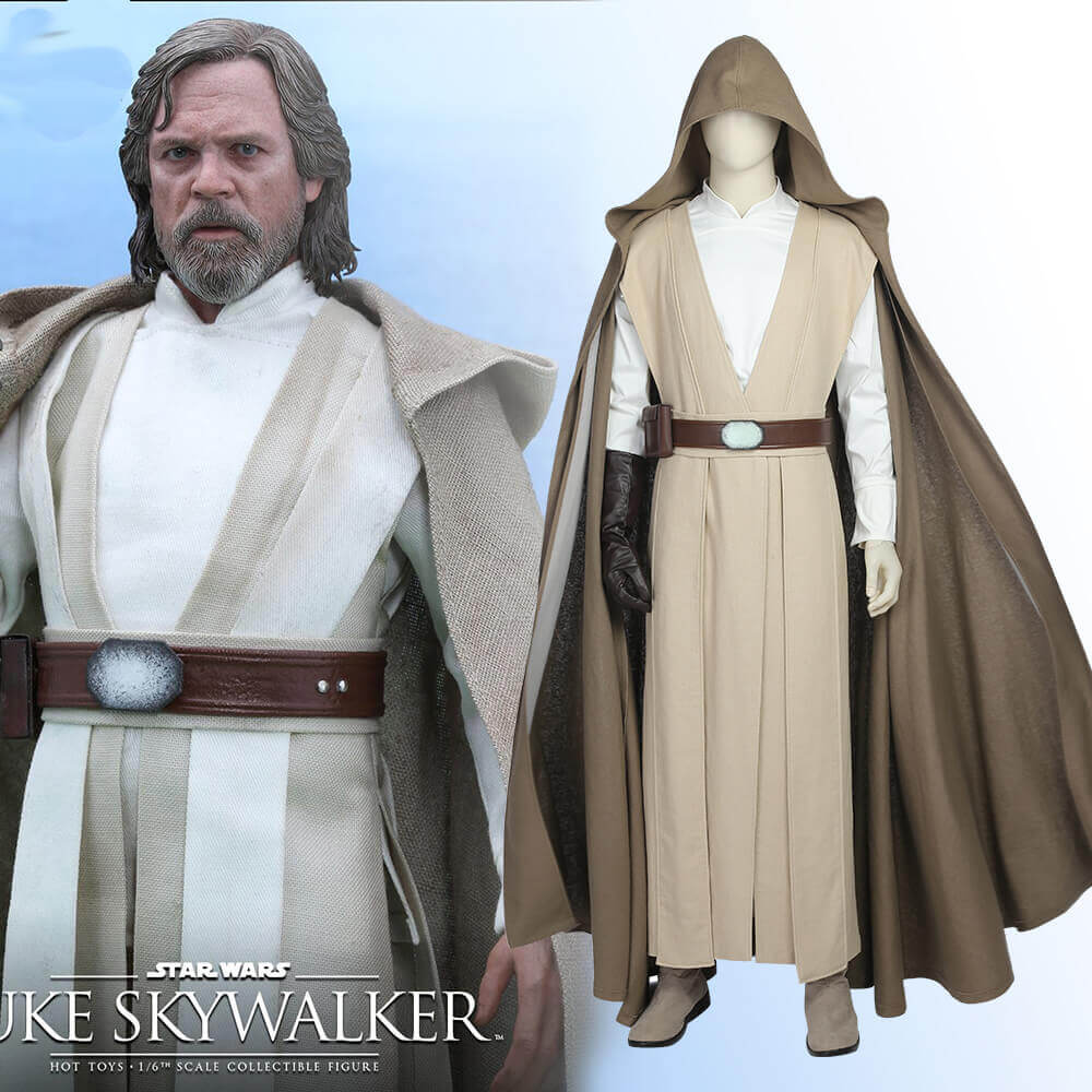 Star Wars The Last Jedi Luke Skywalker Costume Visual Concept 