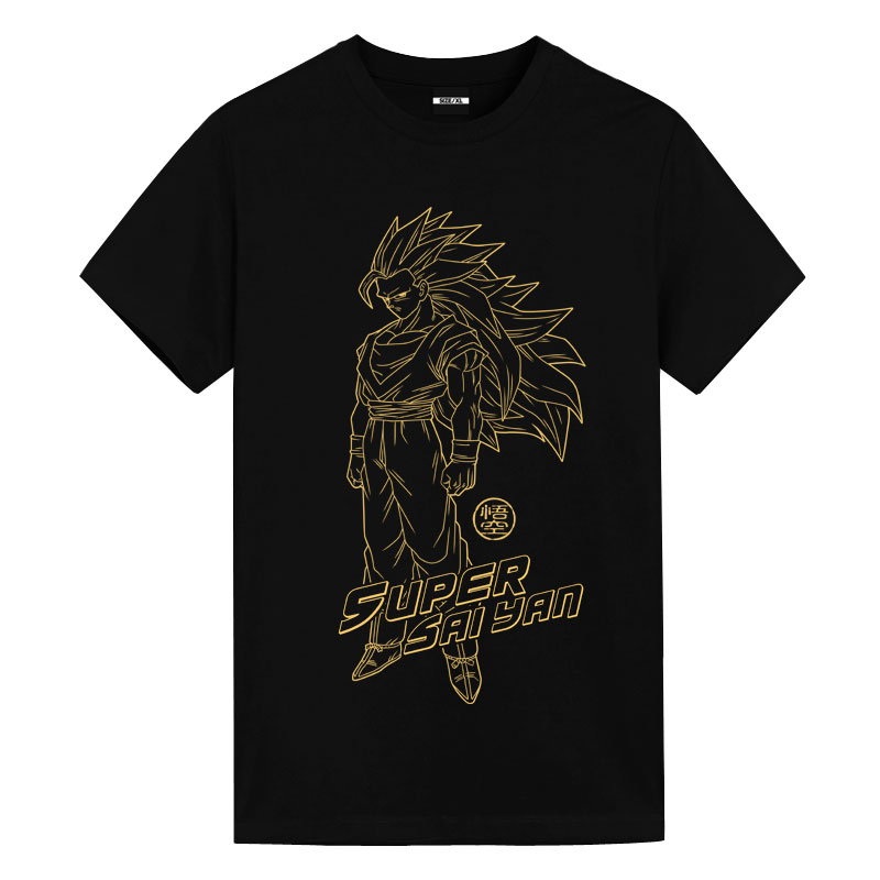 Dbz Super Bronzing Goku Tshirt Anime T Shirt Design