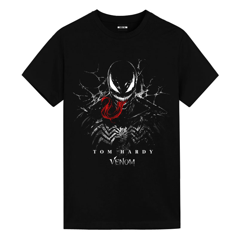 Venom Spiderman T-Shirts Marvel White T Shirt