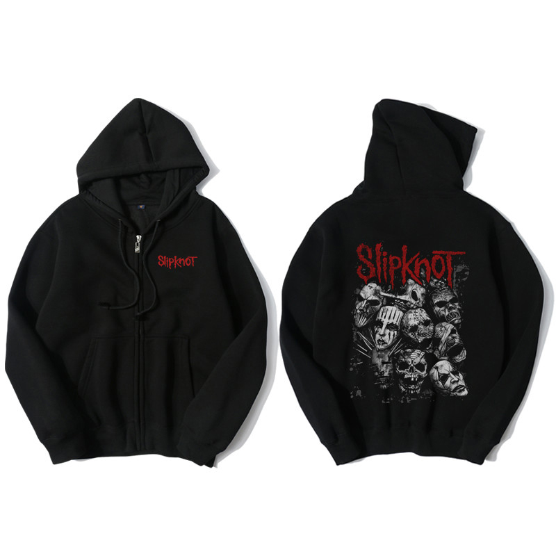 <p>Slipknot hooded sweatshirt Rock Quality Hoodies</p>
