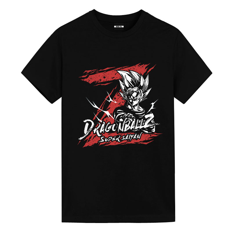 Dragon Ball Soul of Saiyan T-Shirts Anime Clothes For Men