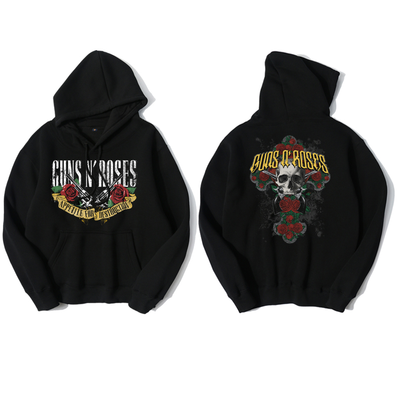 <p>Rock and Roll Guns N&#039; Roses Hoodie Quality Hooded Jacket</p>
