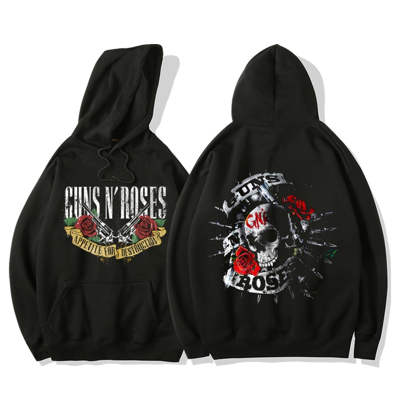 <p>Rock Guns N&#039; Roses hooded sweatshirt Quality Hoodies</p>
