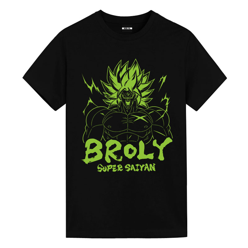 Dragon Ball Broly Tshirts Japanese Anime Shirts