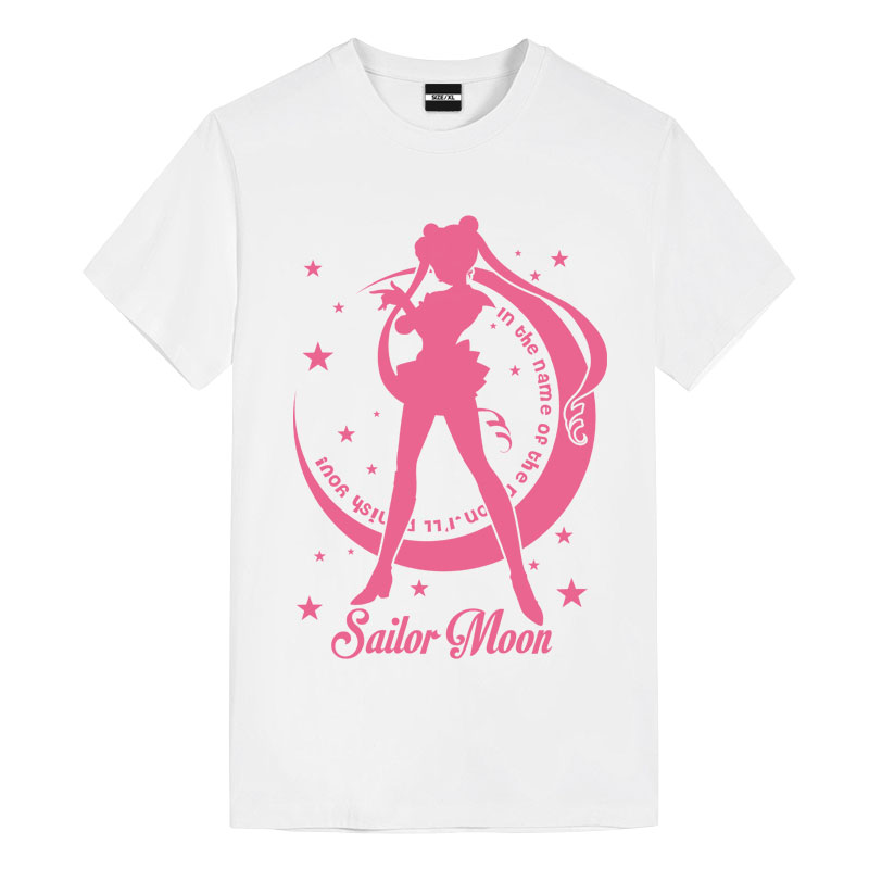 Water ice moon Tee Sailor Moon Anime Girl T Shirt