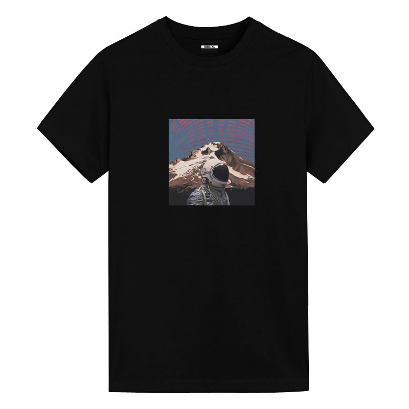 NASA Mars Astronaut Black Shirt