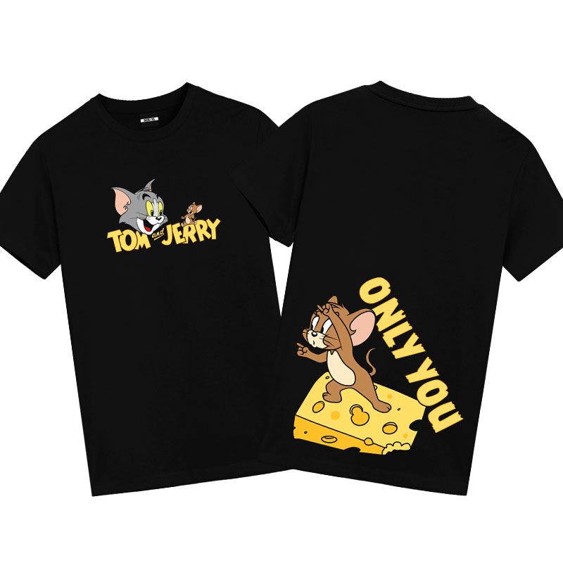 Only You T-Shirt Tom and Jerry Anime Tees