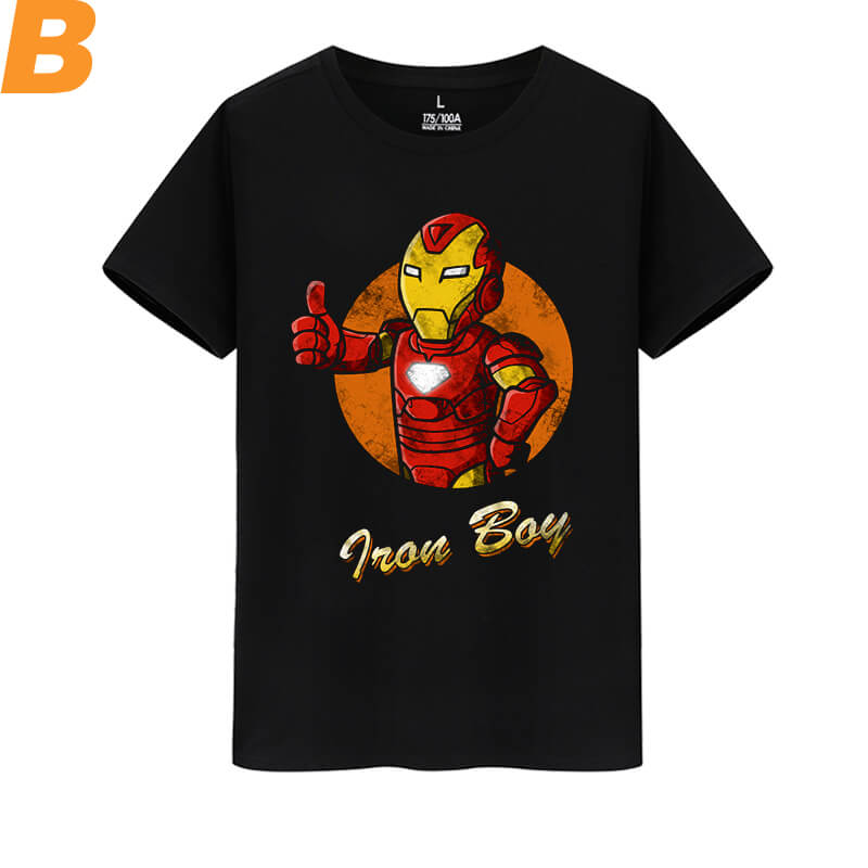 Iron Man T-Shirts Marvel Avengers Tshirts | WISHINY