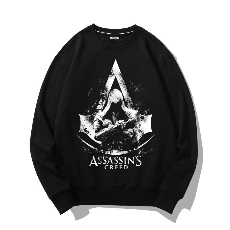 Cool Black Assassin's Creed Sweatshirt | WISHINY