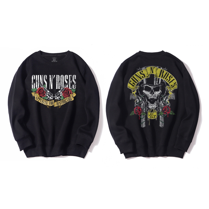 <p>Quality Hoodies Music Guns and Roses Tops</p>
