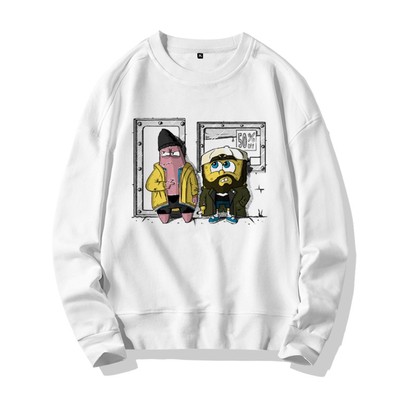 in het geheim verzonden assistent Cotton Sweater SpongeBob SquarePants Sweatshirts | WISHINY