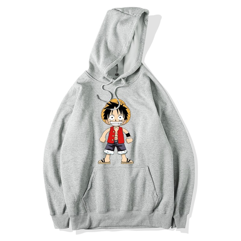 Anime One Piece Hoodies Luffy Merch Men Women Manga Sweatshirts Harajuku  Clothes - Walmart.com