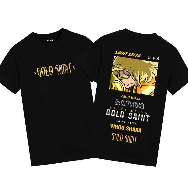 Saint Seiya Brozing Shaka Tees Anime T Shirt
