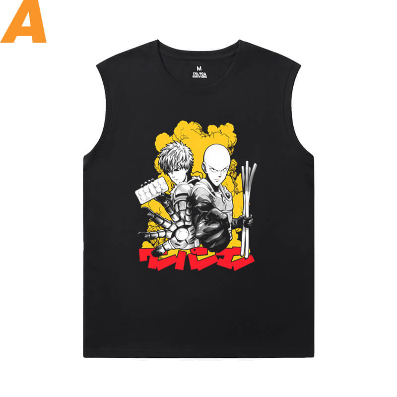Anime Tshirts One Punch Man Boys Sleeveless T Shirts | WISHINY