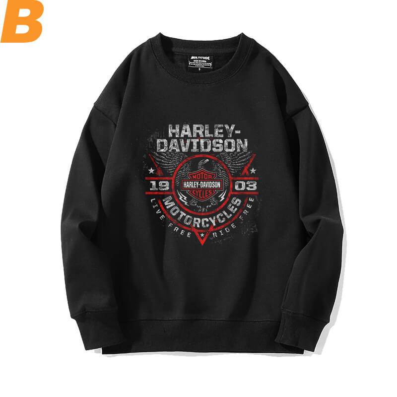 Harley-Davidson Sweatshirt Hot Topic Hoodie | WISHINY