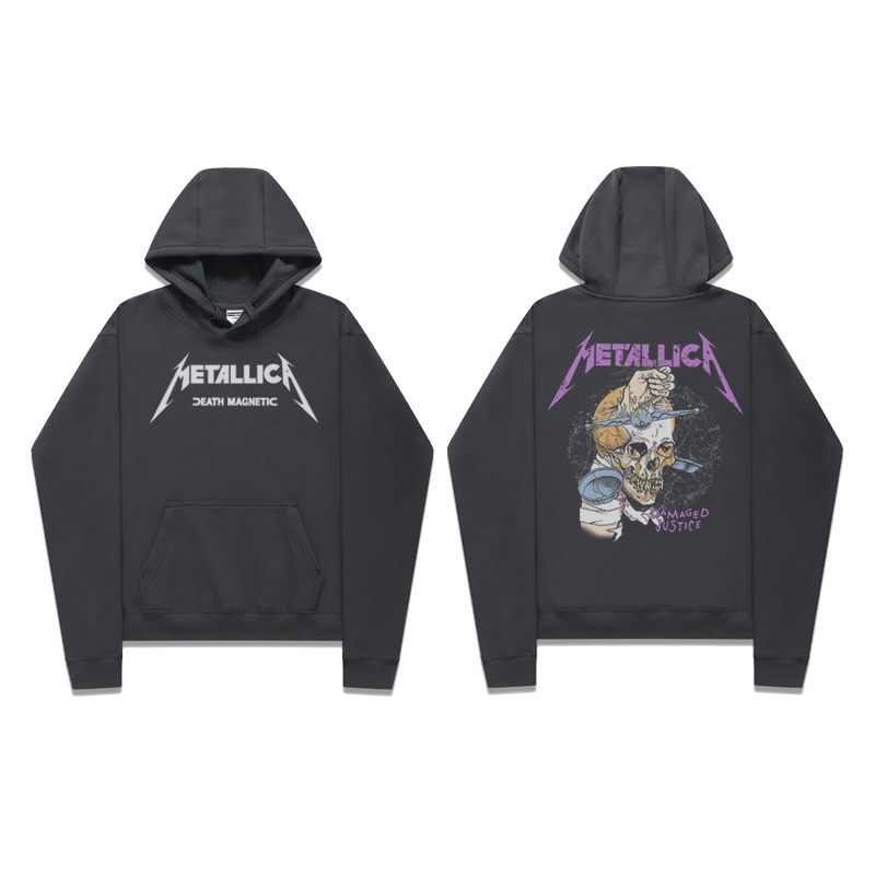 <p>Music Metallica Hoodies Quality hooded sweatshirt</p>
