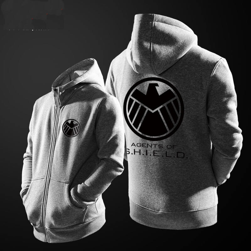 Agents of 2025 shield hoodie