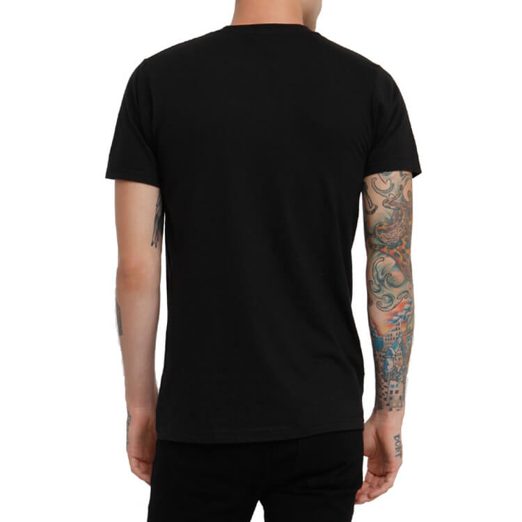 アングラバンドロックTシャツブラックヘビーメタルTシャツ | WISHINY