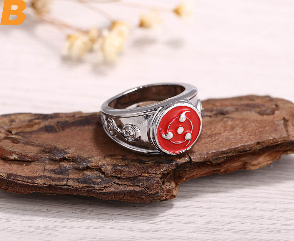 naruto silver ring