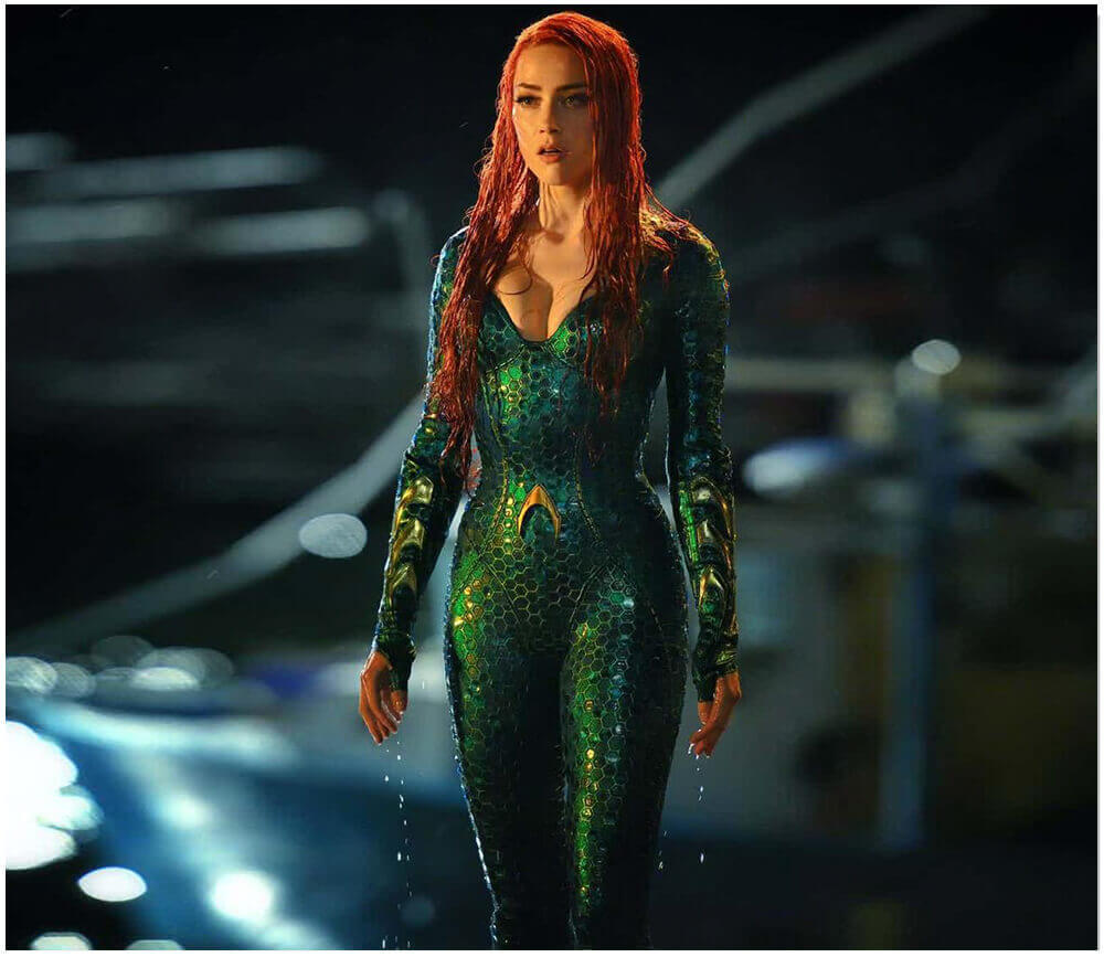 Aquaman Cosplay Costume Women Mera Costume