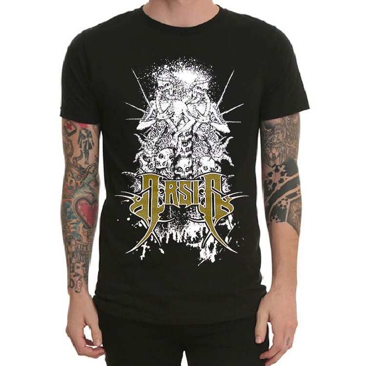 Arsis Band Rock T-Shirt Black Heavy Metal T | WISHINY