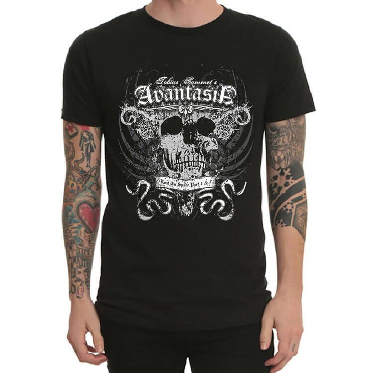 Avantasia Band Rock T Shirt Black Heavy Metal Wishiny