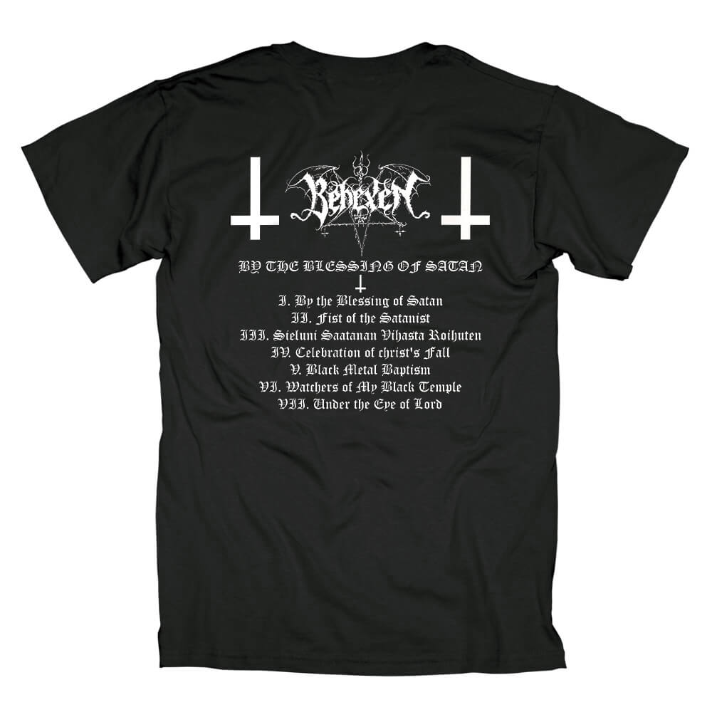Behexen By The Blessing Of Satan Tee Shirts Finland Black Metal T-Shirt ...