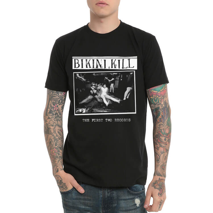 Bikini Kill Long Sleeve T-Shirt Heavy Metal | WISHINY