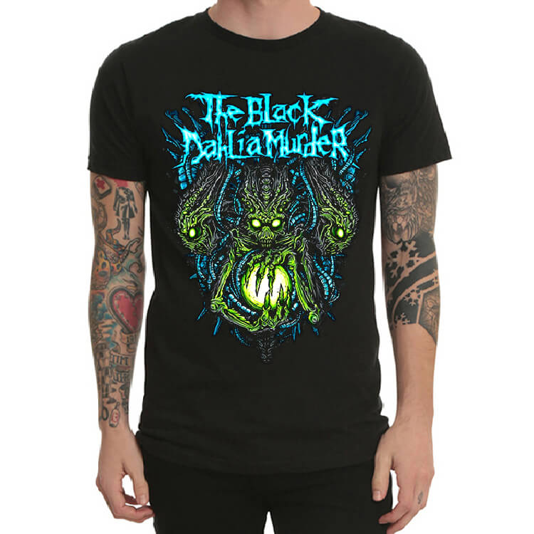 Black Dahlia Murder Rock T-Shirt Black Band Heavy Metal | WISHINY