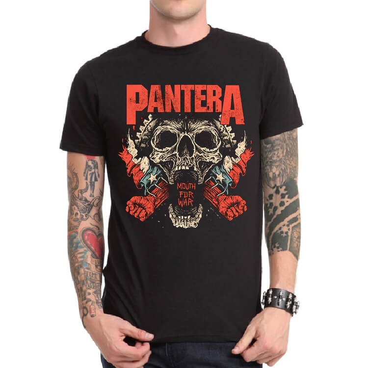 Black Metal Band Pantera T-shirt for Youth | WISHINY