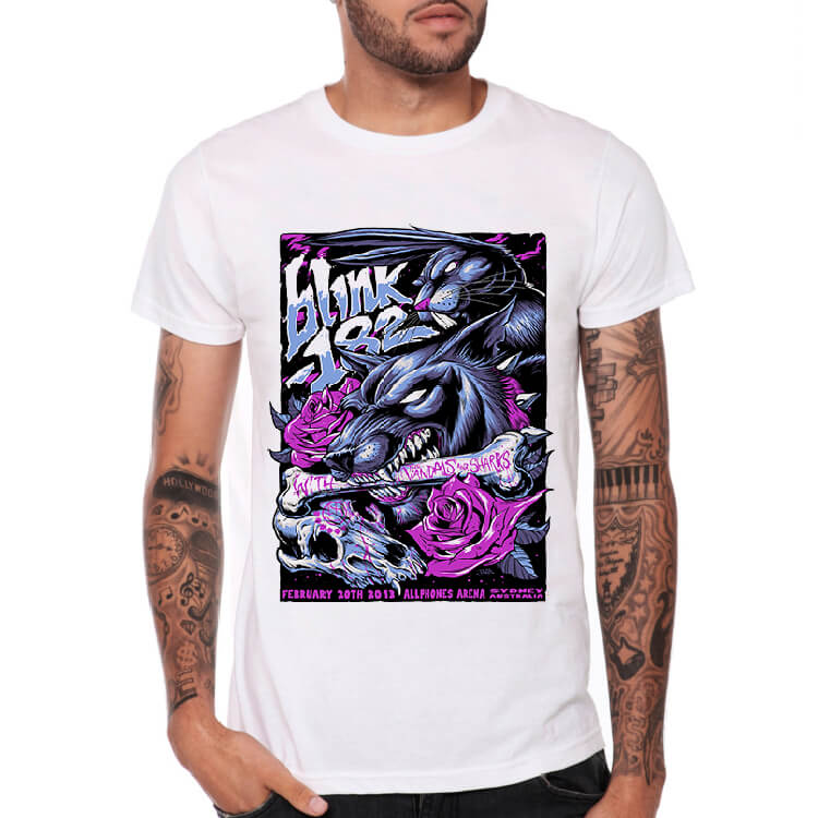 Blink 182 Band Rock Tshirt for Youth | WISHINY
