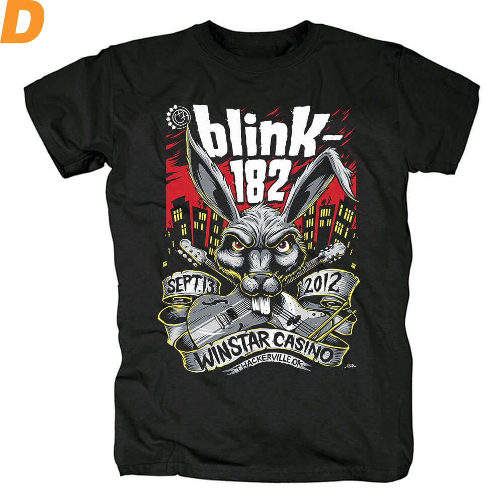 Blink 182 Tee Shirts Punk Rock Band T-Shirt | WISHINY