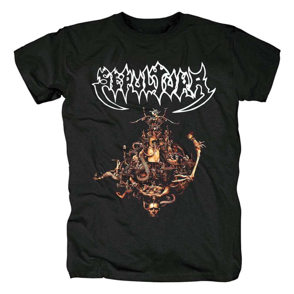 Brazil Sepultura Band T-Shirt Metal Shirts | WISHINY