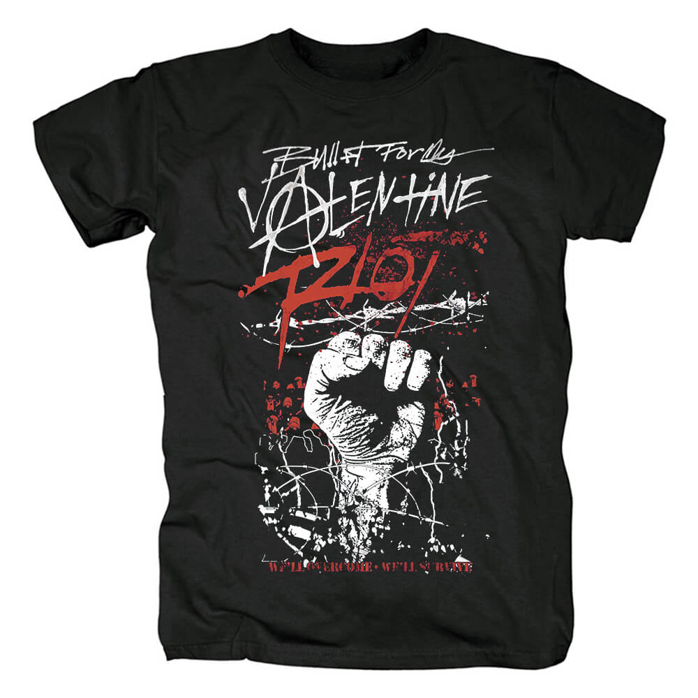 Bullet For My Valentine T-Shirt Uk Hard Rock Punk Rock Tshirts