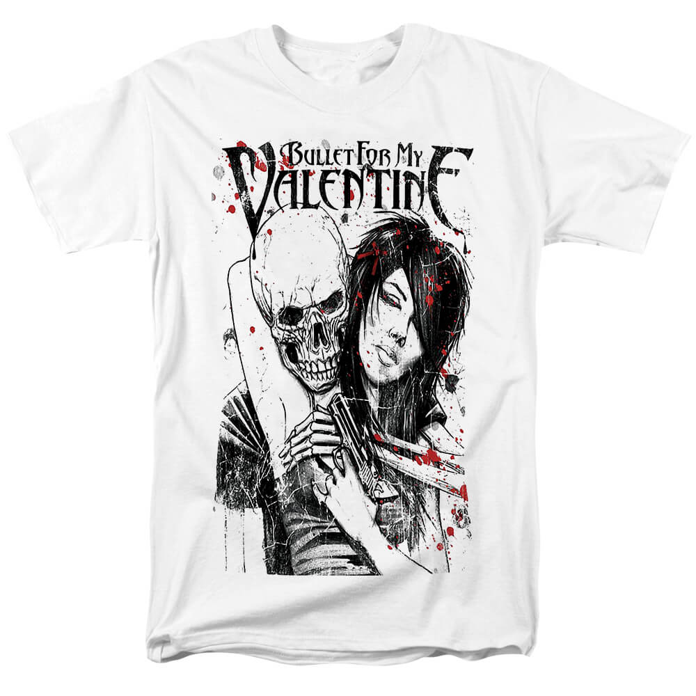 Bullet For My Valentine Tee Shirts Uk Hard Rock Punk Rock T-Shirt