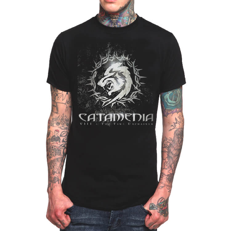 Catamenia Band Rock Tshirt Black Heavy Metal T | WISHINY