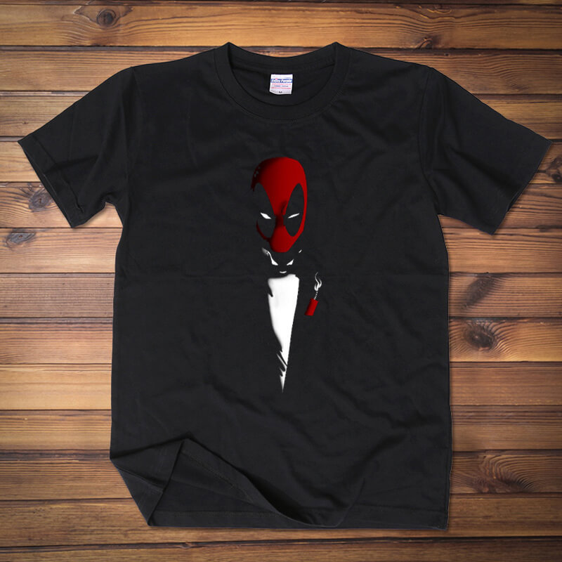 Deadpool Gentleman Design t shirt