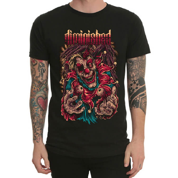 Diminished Band Rock T-Shirt Heavy Metal | WISHINY