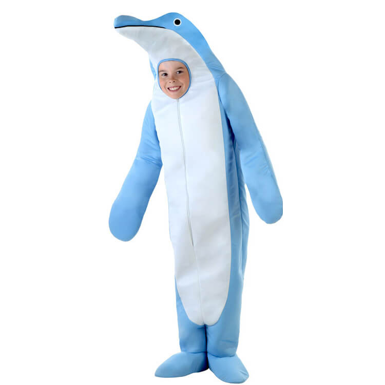 The Dolphin Themed Coverall Animal Cosplay Costume Kids Sea Cartoon ...
