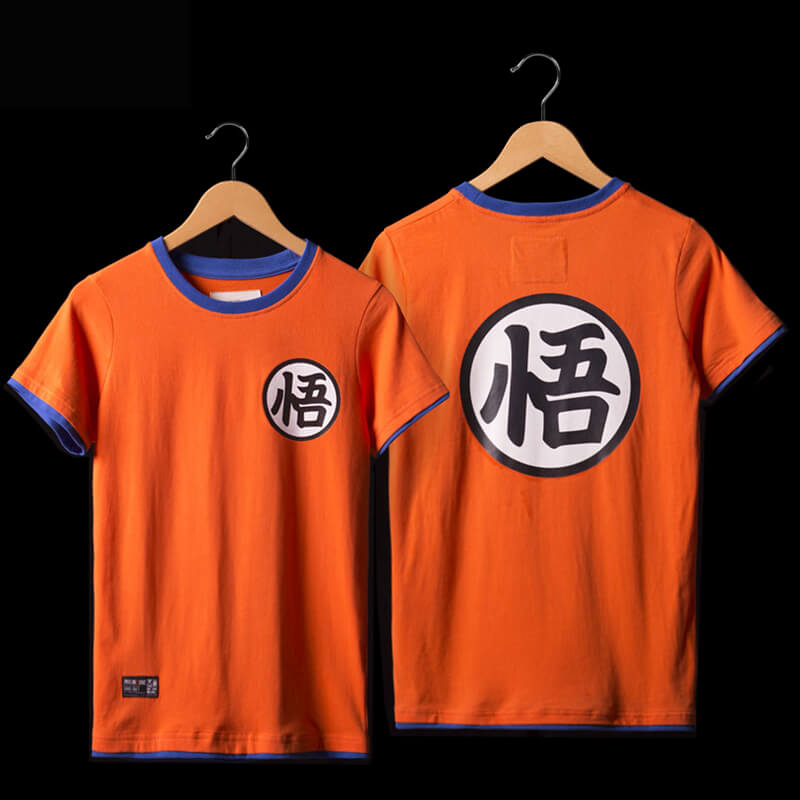 Dragon Ball Z Son Goku T Shirt Dbz Black Tee Wishiny