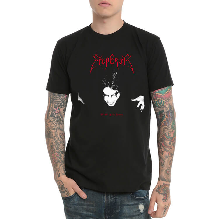 Emperor Black Metal Long Sleeve T-Shirt Heavy Music Band T-Shirt | WISHINY