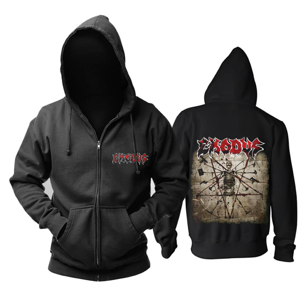 Exodus Hoody United Kingdom Metal Rock Band Hoodie