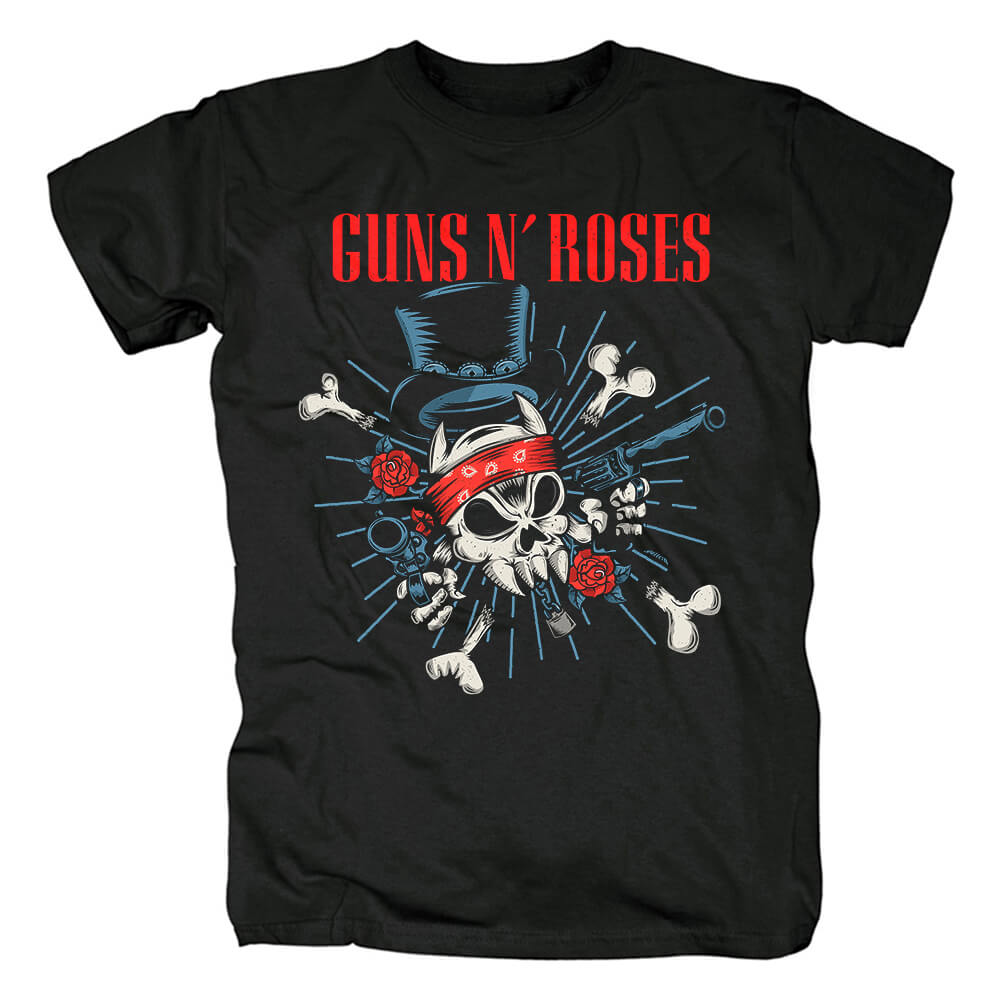 Guns N' Roses Band T-Shirt Us Rock Tshirts | WISHINY