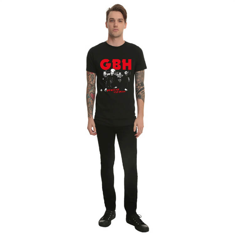 Heavy Metal Gbh Rock Band T-Shirt for Men | WISHINY