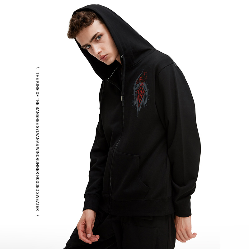 World of Warcraft Embroidered Horde Logo Hoodie WOW For The Horde ...