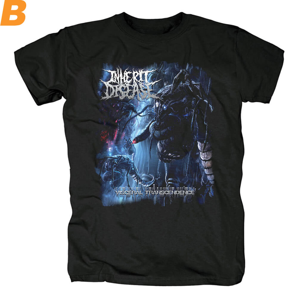 Inherit Disease Tee Shirts Metal Band T-Shirt | WISHINY