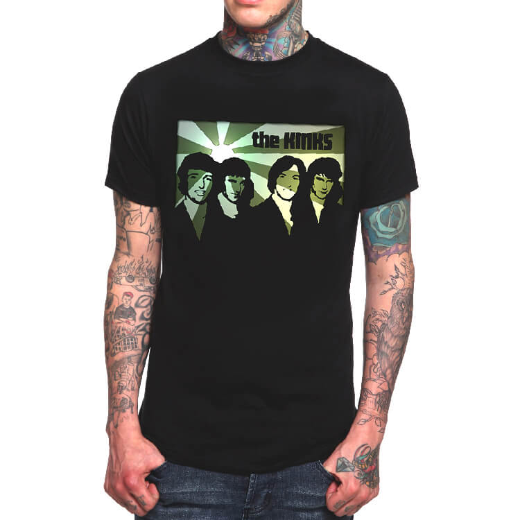 The Kinks Band Rock Tee Shirt | WISHINY