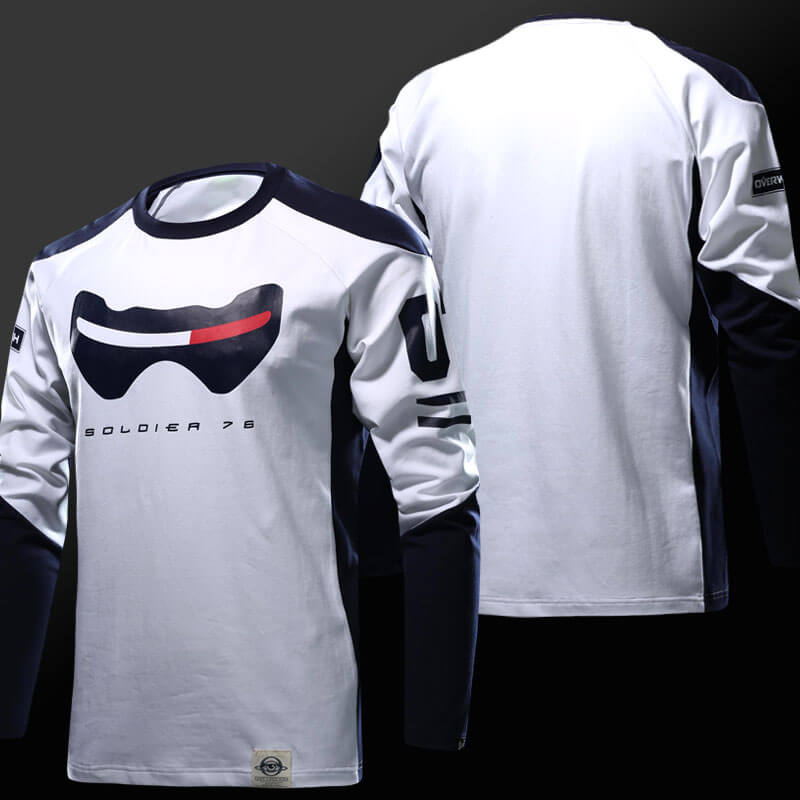 Limited Editon Overwatch Soldier 76 Long sleeve T-shirt