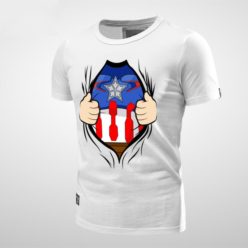 Lovely Captain America Tshirt for men