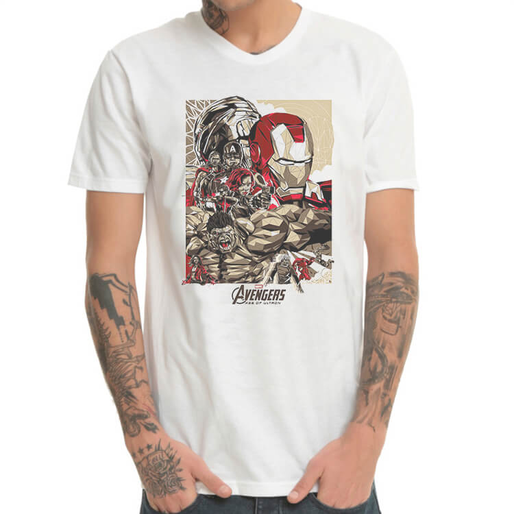 Marvel Avengers Age of Ultron Characters T-shirt